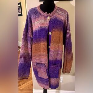 Sundance Multicolor Knit Sweater XL